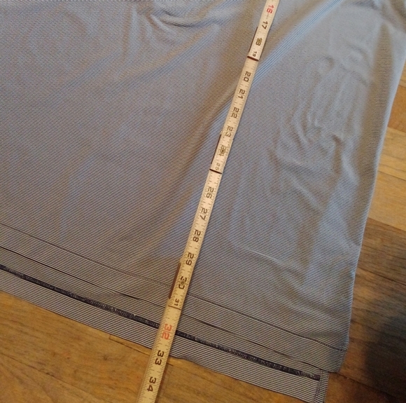 Peter Millar Summer Comfort Polo Blue White Gray Striped Men's XL - Picture 5 of 8